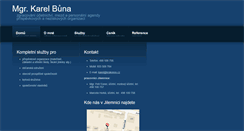 Desktop Screenshot of buna.cz